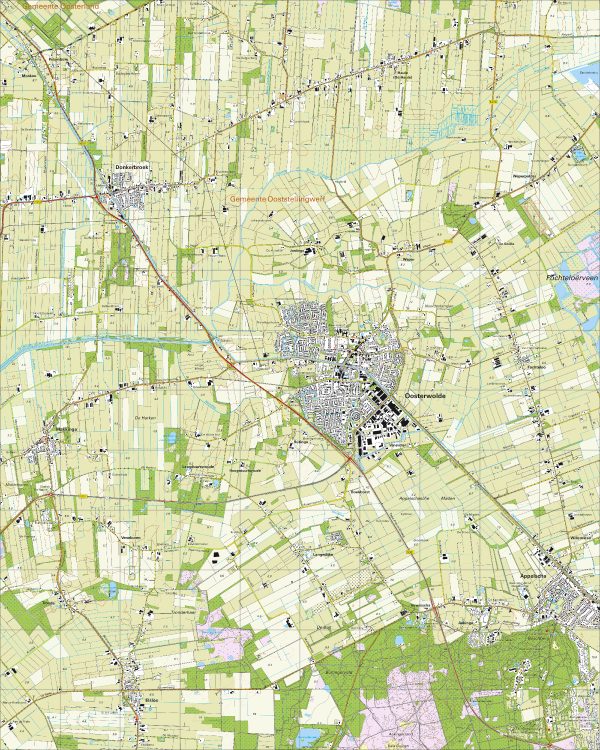 Digitaal - Bestel deze kaart digitaal als JPEG of EPS bestand