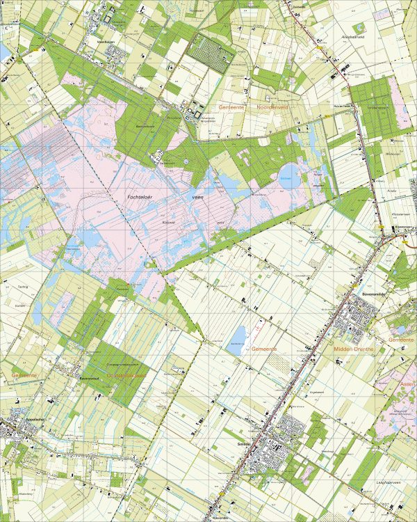 Digitaal - Bestel deze kaart digitaal als JPEG of EPS bestand