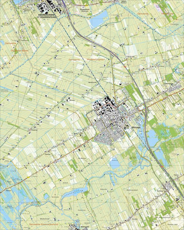 Digitaal - Bestel deze kaart digitaal als JPEG of EPS bestand