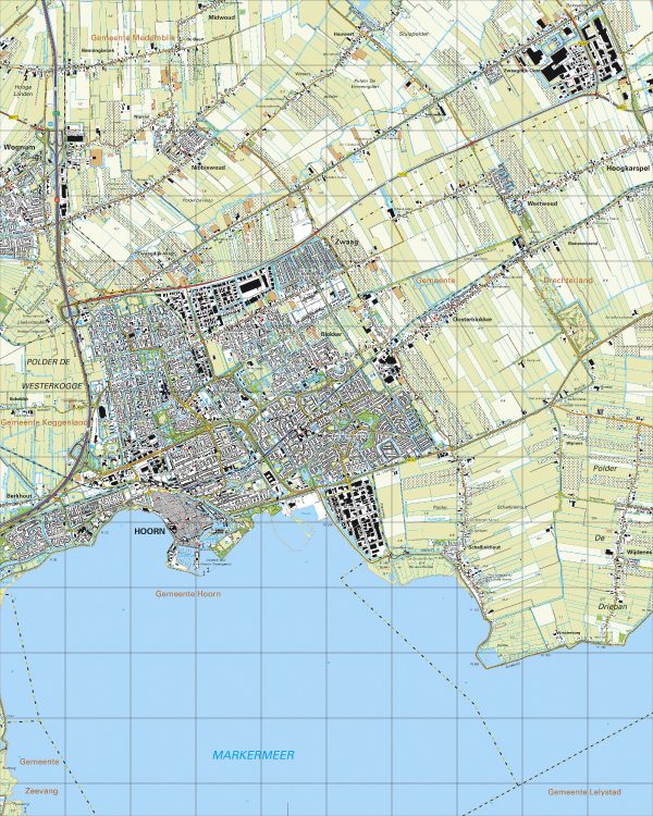 Digitaal - Bestel deze kaart digitaal als JPEG of EPS bestand