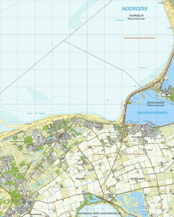 Digitaal - Bestel deze kaart digitaal als JPEG of EPS bestand