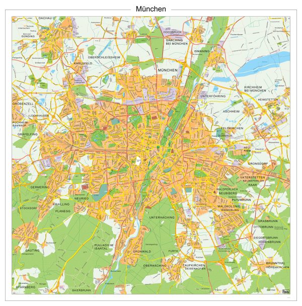 Digitaal - Bestel deze kaart digitaal als JPEG of EPS bestand