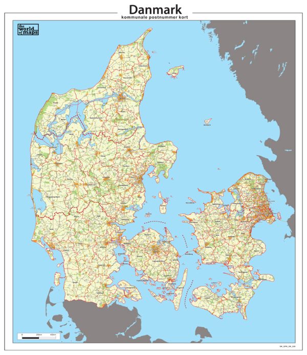 Digitaal - Bestel deze kaart digitaal als JPEG of EPS bestand