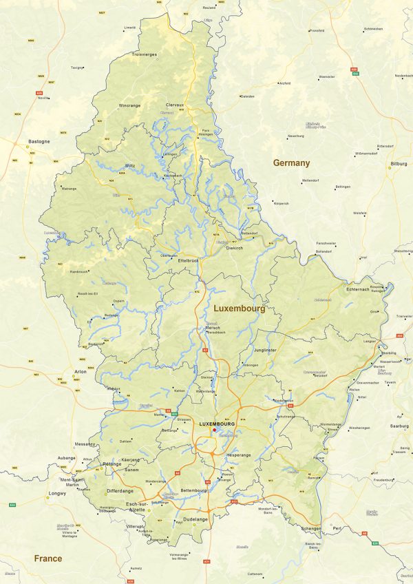 Digitaal - Bestel deze kaart digitaal als JPEG of EPS bestand