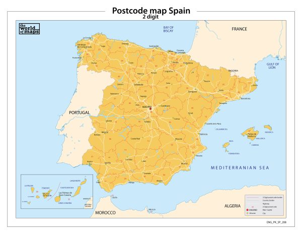 Digitaal - Bestel deze kaart digitaal als JPEG of EPS bestand
