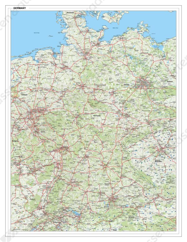 Digitaal - Bestel deze kaart digitaal als JPEG of EPS bestand