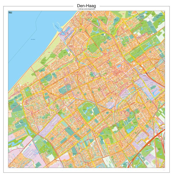 Digitaal - Bestel deze kaart digitaal als JPEG of EPS bestand