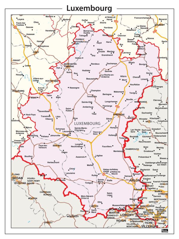 Digitaal - Bestel deze kaart digitaal als JPEG of EPS bestand