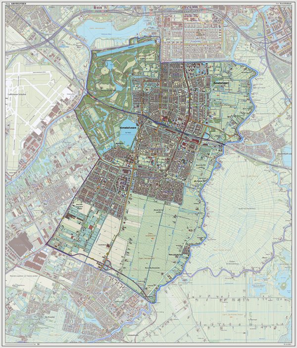 Digitaal - Bestel deze kaart digitaal als JPEG of EPS bestand
