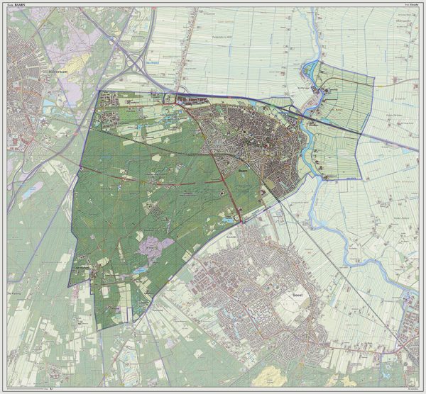 Digitaal - Bestel deze kaart digitaal als JPEG of EPS bestand