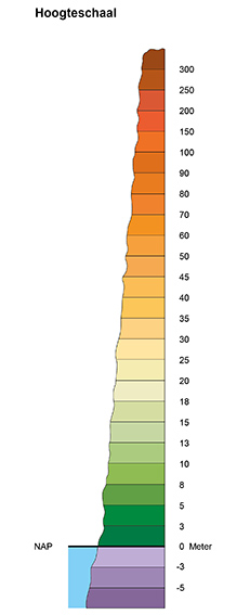 Hoogtekaart Nederland accuraat en precies
