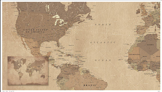 logistieke kaarten nostalgisch