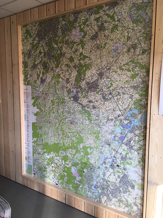 kaart natuurmonummenten