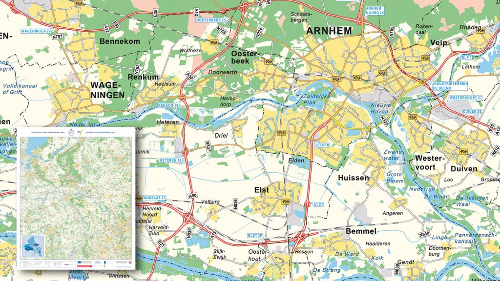 kaart op maat euregio